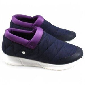 London Fog navy quilted Sneakers